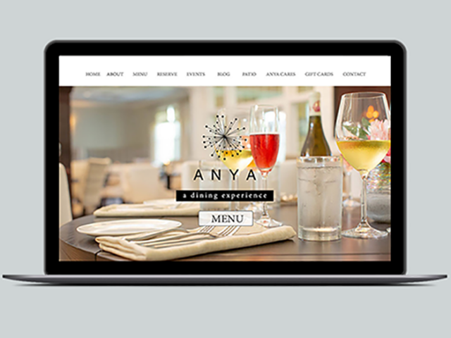 ANYA Website Design