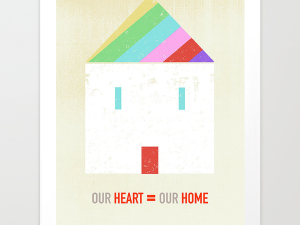 Our Heart Our Home Giclee Print