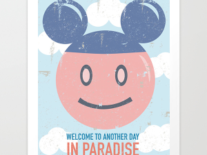 Welcome to Paradise Giclee Print