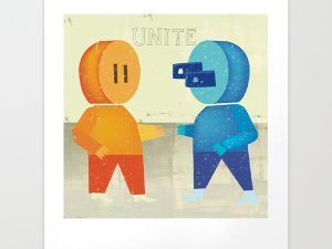 Unite Giclee print artwork