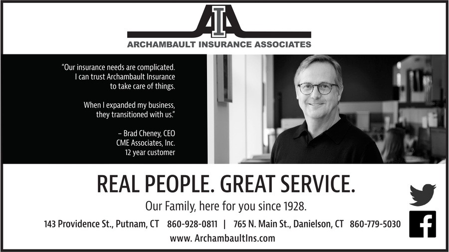 archambault ad black and white