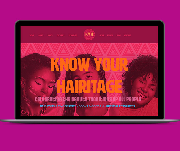 Know Your Hairtage Branding Campaign Ad Image